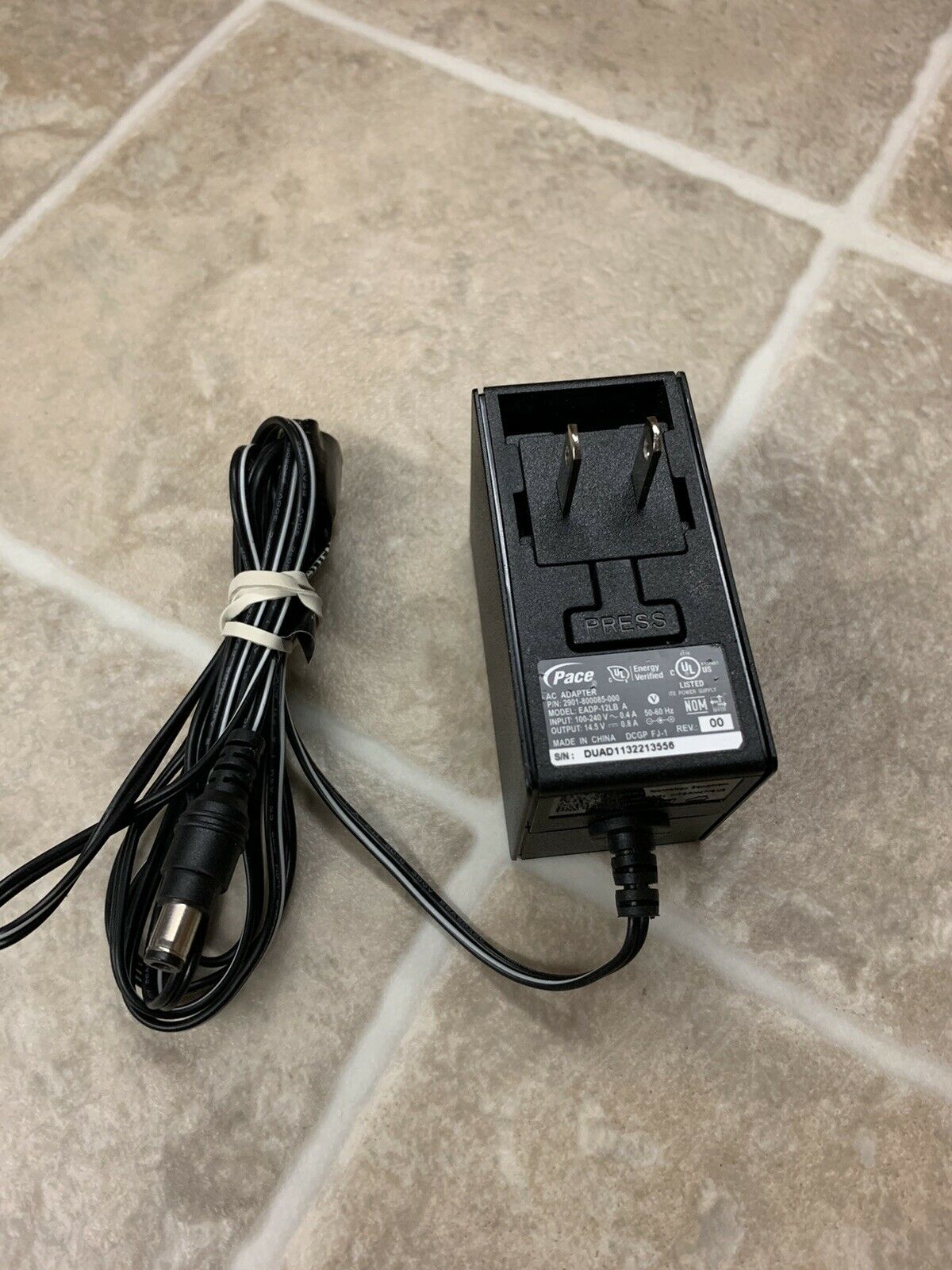 *Brand NEW*EADP-12LB A 2901-800085-000 Pace 14.5V 0.8A AC DC Adapter POWER SUPPLY